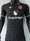24-25 Man Utd Black Special Edition Player Version Training shirts *三叶草翻领