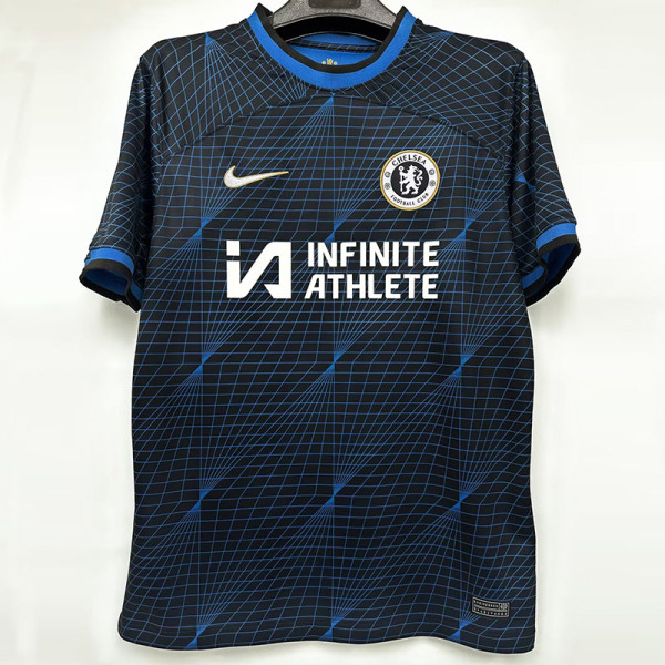 23-24 CHE Away Fans Soccer Jersey (胸前带广告)