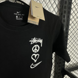 T126 联名 Black High Quality Casual T-Shirt