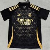 24-25 RMA Black Special Edition Fans Soccer Jersey *黑金前金