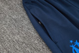 24-25 Marseille Royal blue Half Pull Tracksuit (半拉链)