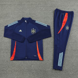 24-25 Spain Royal Blue Jacket Tracksuit #02
