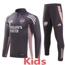 24-25 ARS Brown Kids Half Pull Tracksuit (童装)(半拉链)