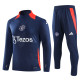 24-25 Man Utd Royal blue Long Sleeve Training Tracksuit