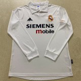 2002-2003 RMA Home Long Sleeve Retro Soccer Jersey (长袖)