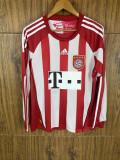 2010 Bayern Home Long Sleeve Retro Soccer Jersey (长袖)