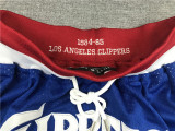 CLIPPERS Blue City Edition Top Quality NBA Pocket Pants #快船队