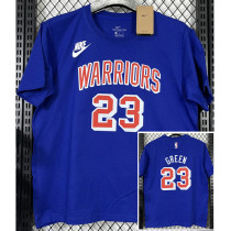 T227 WARRIORS GREEN #23 Blue High Quality Casual T-Shirt