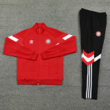 24-25 Bayern Red Jacket Tracksuit #06