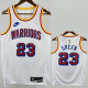 24-25 WARRIORS GREEN #23 White Retro Top Quality Hot Pressing NBA Jersey