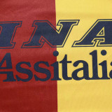 2001-2002 Roma Home Retro Long Sleeve Soccer Jersey (长袖)