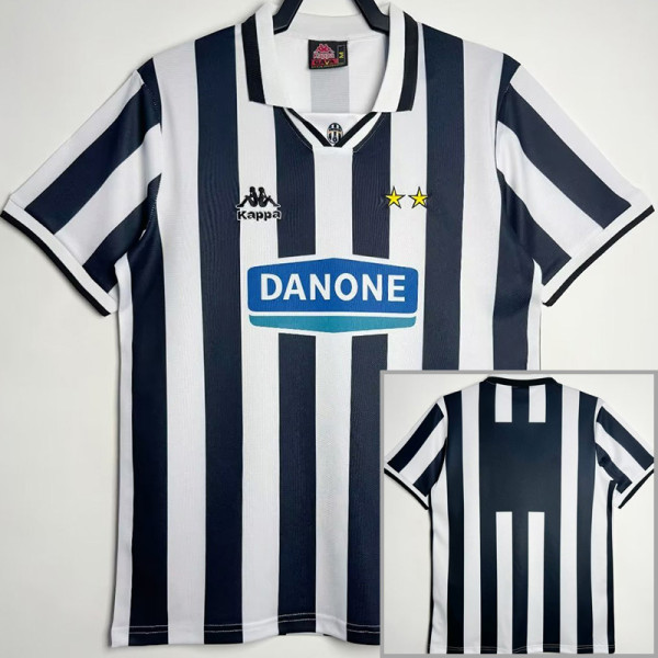 1994-1995 JUV Home Retro Soccer Jersey