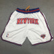 KNICKS White City Edition Top Quality NBA Pocket Pants #尼克斯队