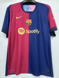 24-25 BAR Home Player Version Soccer Jersey