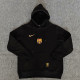 24-25 BAR Black Hoody 黑色(加绒)彩标