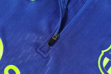 24-25 BAR Fancy blue Half Pull Tracksuit (半拉链)