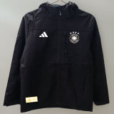 24-25 Germany Black Windbreaker