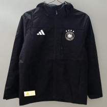 24-25 Germany Black Windbreaker