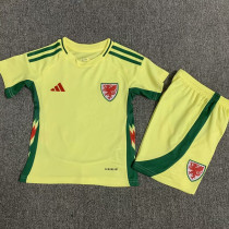 24-25 Wales Away Kids Soccer Jersey