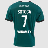 24-25 RC Lens Third Print Sponsor Fans Soccer Jersey