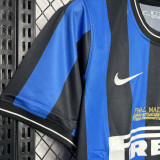 2009-2010 INT Home Retro Soccer Jersey(带决赛字)
