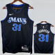 23-24 Dallas Mavericks THOMPSON #31 Black City Edition Top Quality Hot Pressing NBA Jersey(V领)