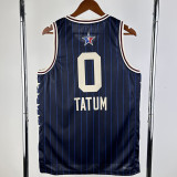 23-24 ALL-STAR TATUM #0 Blue Top Quality Hot Pressing NBA Jersey