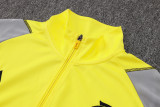 24-25 Flamengo Yellow Jacket Tracksuit #A720