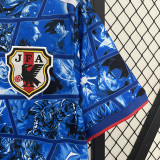 24-25 Japan Anime Edition Blue Fans Soccer Jersey 龙珠联名