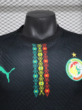 24-25 Senegal Black Special Edition Player Version Training shirts *彩带