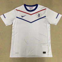 2010 Netherlands Away Retro Soccer Jersey