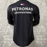 2023 F1 Formula One Mercedes Black Racing Suit(圆领)