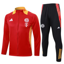 24-25 Bayern Red Jacket Tracksuit #A781