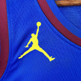 22-23 Nuggets WESTBROOK #4 Blue Top Quality Hot Pressing NBA Jersey (Trapeze Edition) 飞人版