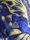 24-25 RMA Blue Special Edition Player Version Soccer Jersey 黄马龙头