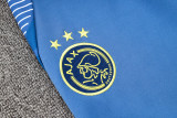 24-25 Ajax Yellow Half Pull Tracksuit (半拉链)
