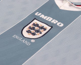 1996 England Away Kids Retro Soccer Jersey