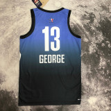 2023 ALL STAR GEORGE #13 Blue Top Quality Hot Pressing NBA Jersey (全明星)