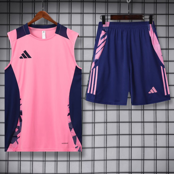 2024 AD Pink Tank top and shorts suit