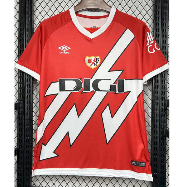 24-25 Rayo Vallecano Away Fans Soccer Jersey