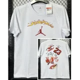T266 Jordan White High Quality Casual T-Shirt