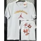 T266 Jordan White High Quality Casual T-Shirt