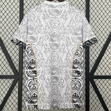 23-24 RMA White Special Edition Fans Soccer Jersey *队徽花纹