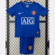 2008-2009 Man Utd Away Kids Retro Soccer Jersey
