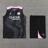 24-25 PSG Black Tank top and shorts suit