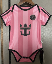 25-26 Inter Miami Home Baby Infant Crawl Suit