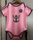 25-26 Inter Miami Home Baby Infant Crawl Suit
