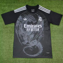 24-25 RMA Black Special Edition Training Shirts *三叶草白标
