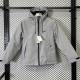 2024 NK Cotton Thickened warm Grey Outdoor Jackets #A801加棉冲锋衣