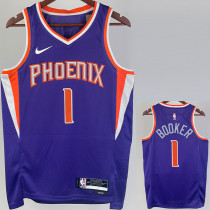 22-23 SUNS BOOKER #1 Purple Top Quality Hot Pressing NBA Jersey